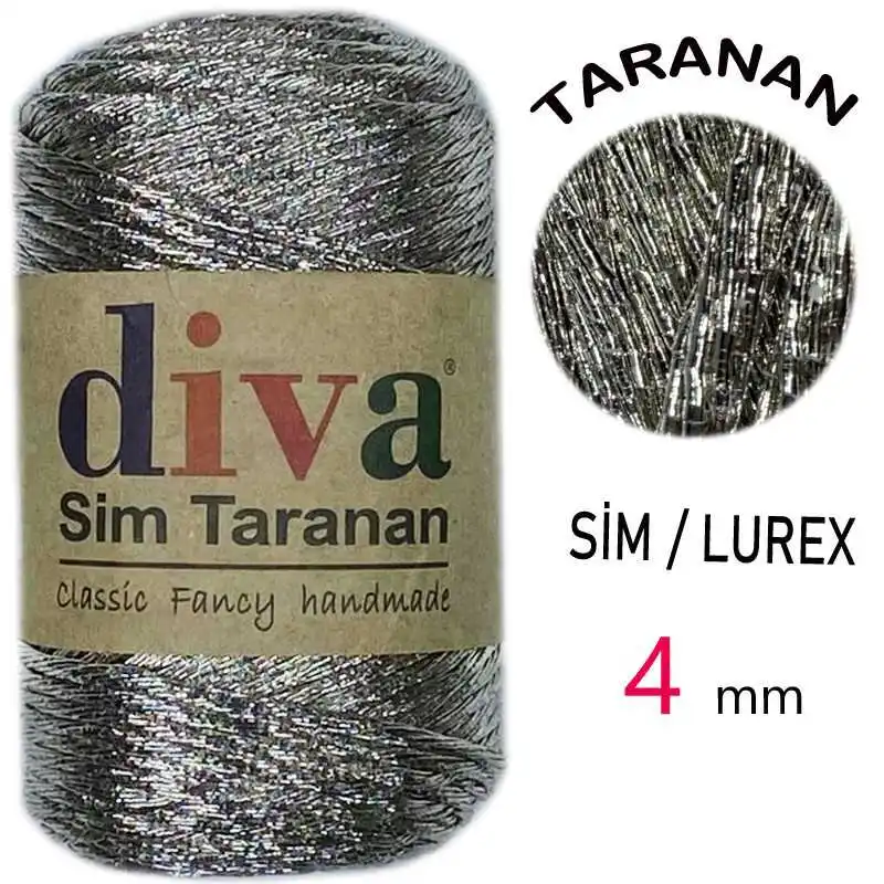 Glitter Macrame Rope - 4mm 250g 80m - Single Twist - 4 Color Options - Silver - Gold - Metalic - Wall - Door Decorations, Bags, Cushion, Pillow, Swing, Party, Cord, Wedd, Thread, String Home Textile - Twisted DIY