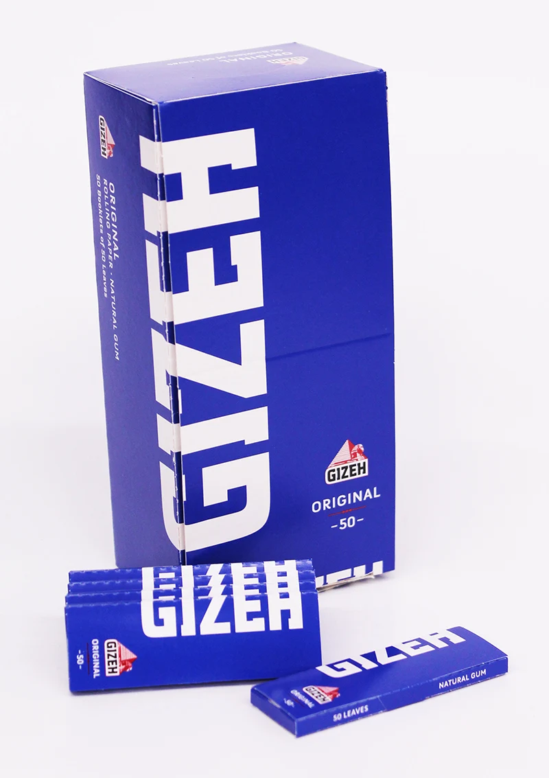 Gizeh Original Blue, type A, 50 booklet box (50 Flox/booklets)