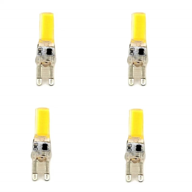 LED bulb G9 LED COB 220V 4000K neutral light 5W, (Pack4) dimmable