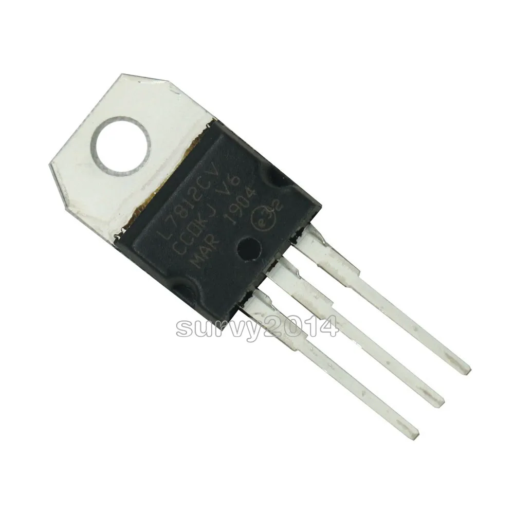 5 قطعة جديد L7812CV TO220 L7812 TO-220 ستابليفولت الجهد المنظم أنبوب
