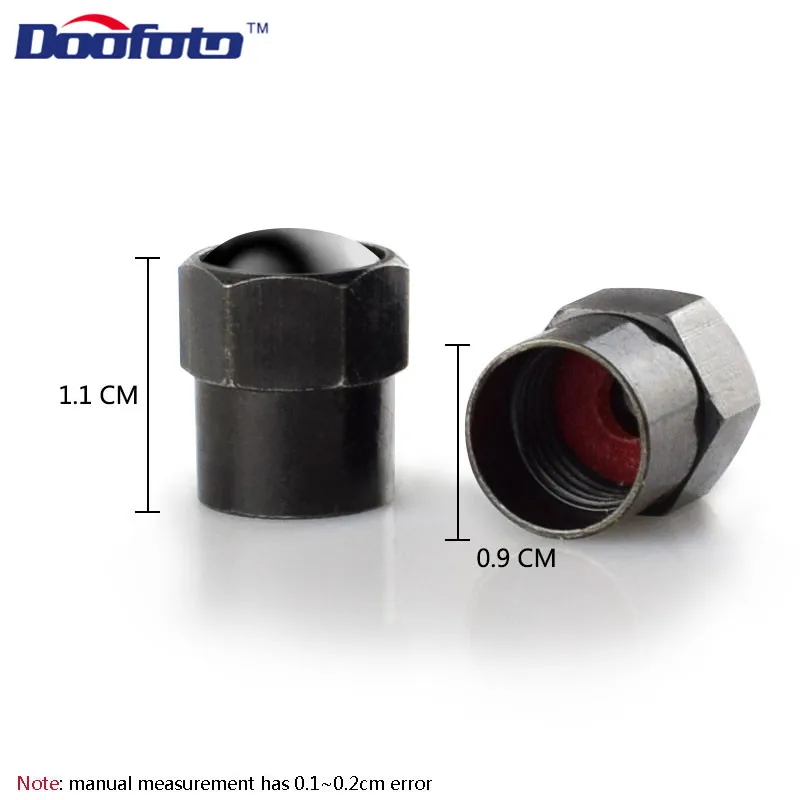 Doofoto 4x Car Valve Caps For Geely Emgrand X7 EC7 Atlas Boyue CK2 GC6 Parts LC Accessories Wheel Tyre Tire Stem Protective Case