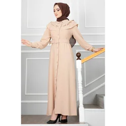 Abaya Ramadán hijab abayas para mujer vestido de mujer musulmán vestido de mujer bufanda de caftán islam para mujer musulmana Velo de mujer musulmana ropa de lujo para velos vestido largo conjuntos musulmanes de caftán