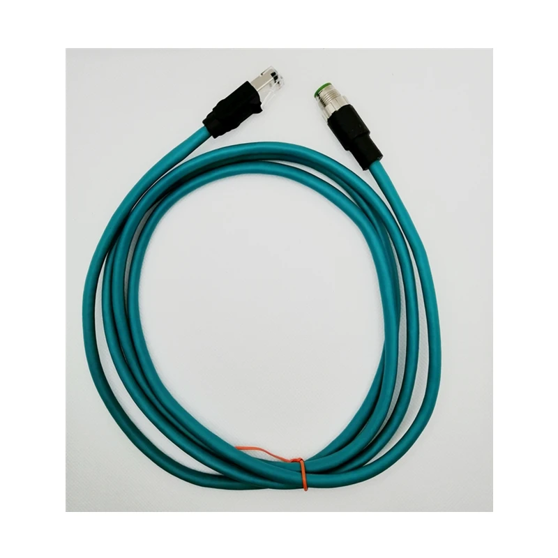 M12 to RJ45  ,D-Code , 4Pin ,Profinet/Ethernet/Ethercat Cable