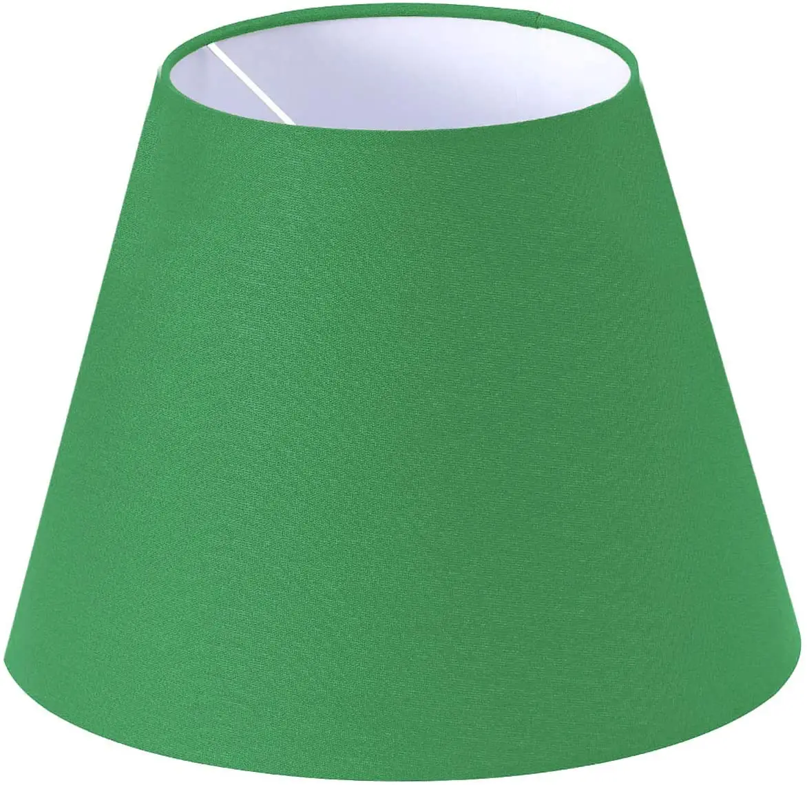 Floor Lamp Lampshade Green Cone Lampshade 38x30x22 Cm Decorative High Quality Special Lampshade Fabric and metal Inner Nes