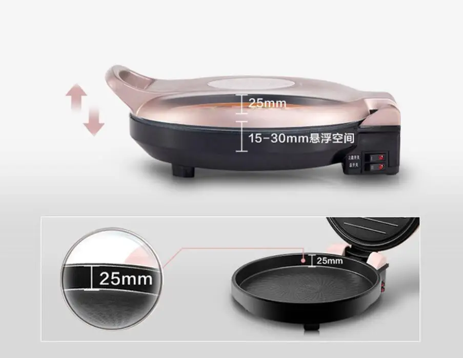 Midea Elektrische Backform Hause Intelligente Frühstück Maker Braten Maschine doppelseitige Heizung Sandwich Maker Pfannkuchen Pan fleisch