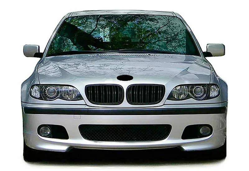 M estilo frente grill para bmw e46 acessórios do carro asas spoiler difusor saias laterais carro tuning e46