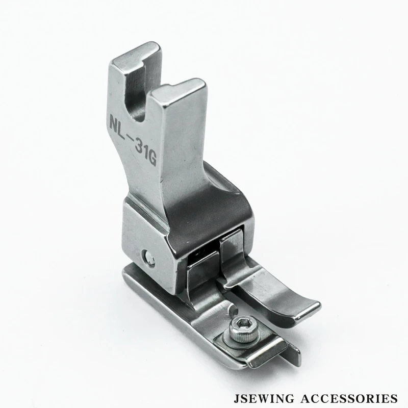 NR-31G NL-31G Right / Left Adjustable Concealed Seam Compensating Presser Foot Drop Stitch Fit All Lockstitch Sewing Machine