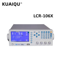 KUAIQU Digital LCR Meter 200KHz LCR-106X Digital Bridge Electronic Component Tester TFT Display 32-bit Core Processor Two Output