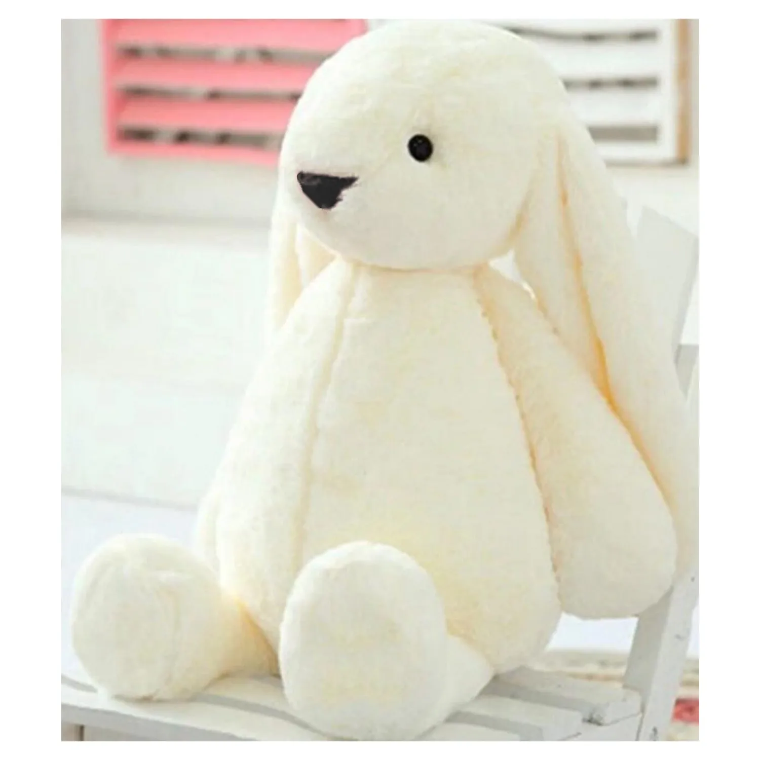 Simulation cute rabbit plush toy rabbit plush toy safe and fun children toys sleeping friend