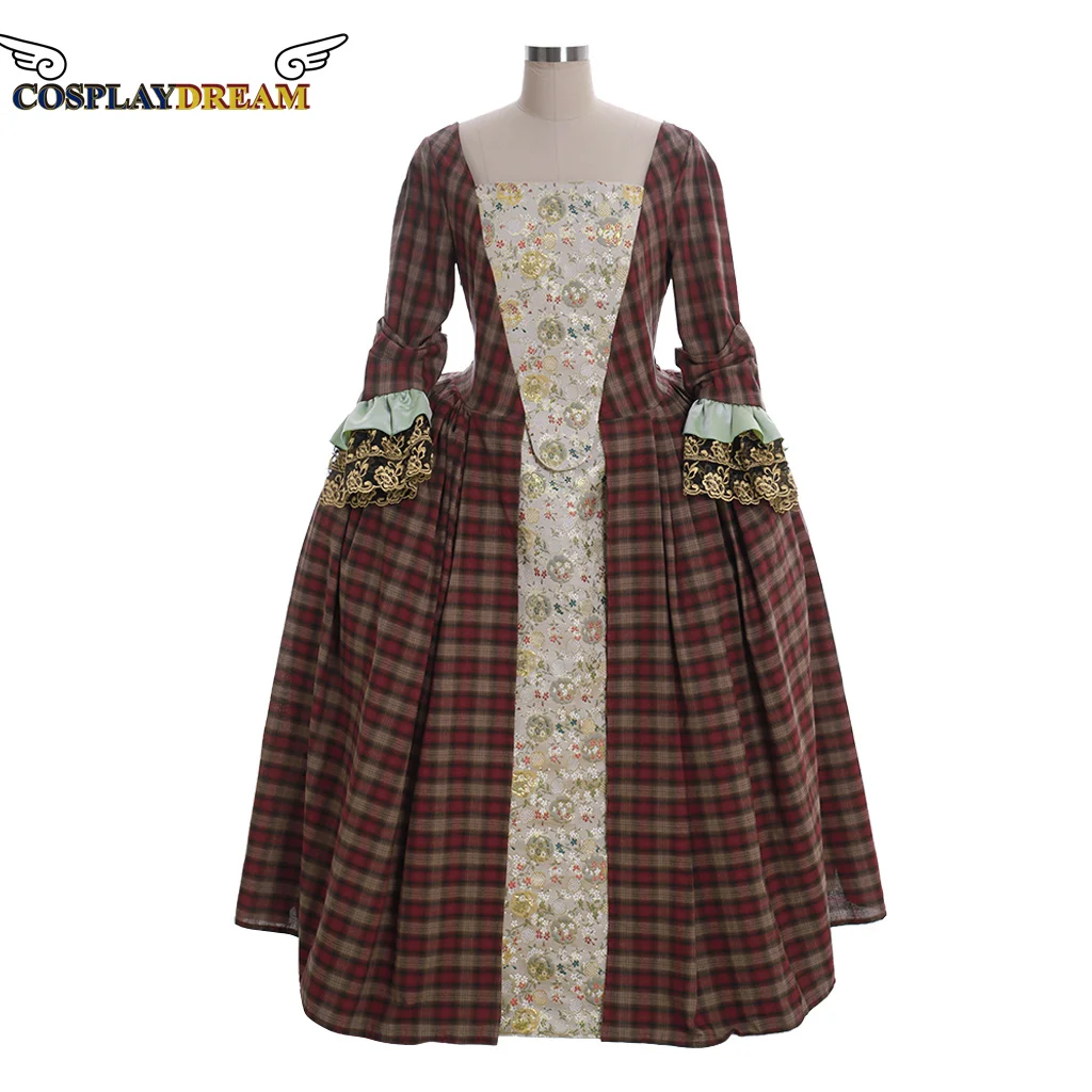 

Cosplaydream Outlander Claire Randall Dress Highland Scotland Costume Medieval Costume Halloween Carnival Ball Gown Costume