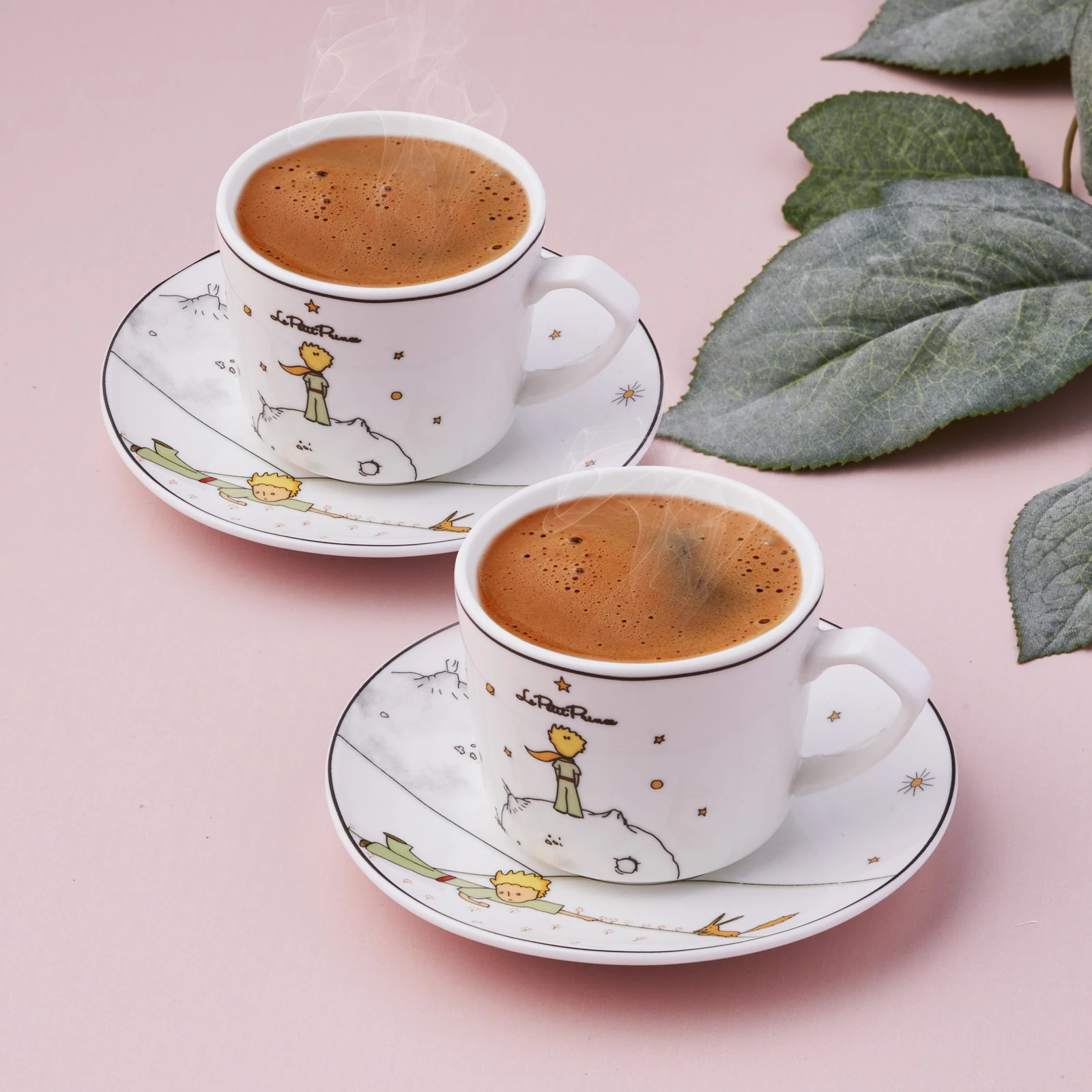 

Karaca Little Prince Set of 2 Coffee Cups Espresso Turkish coffee cup of set