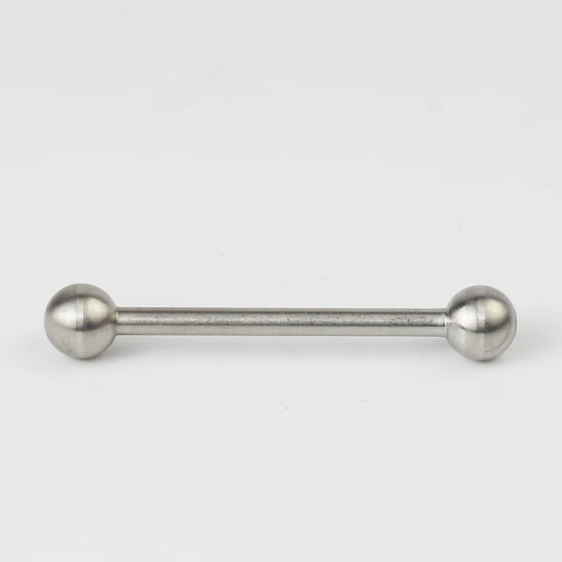 CNC machined stainless steel Double-ball rod for socket joint for stop motion armature or rig