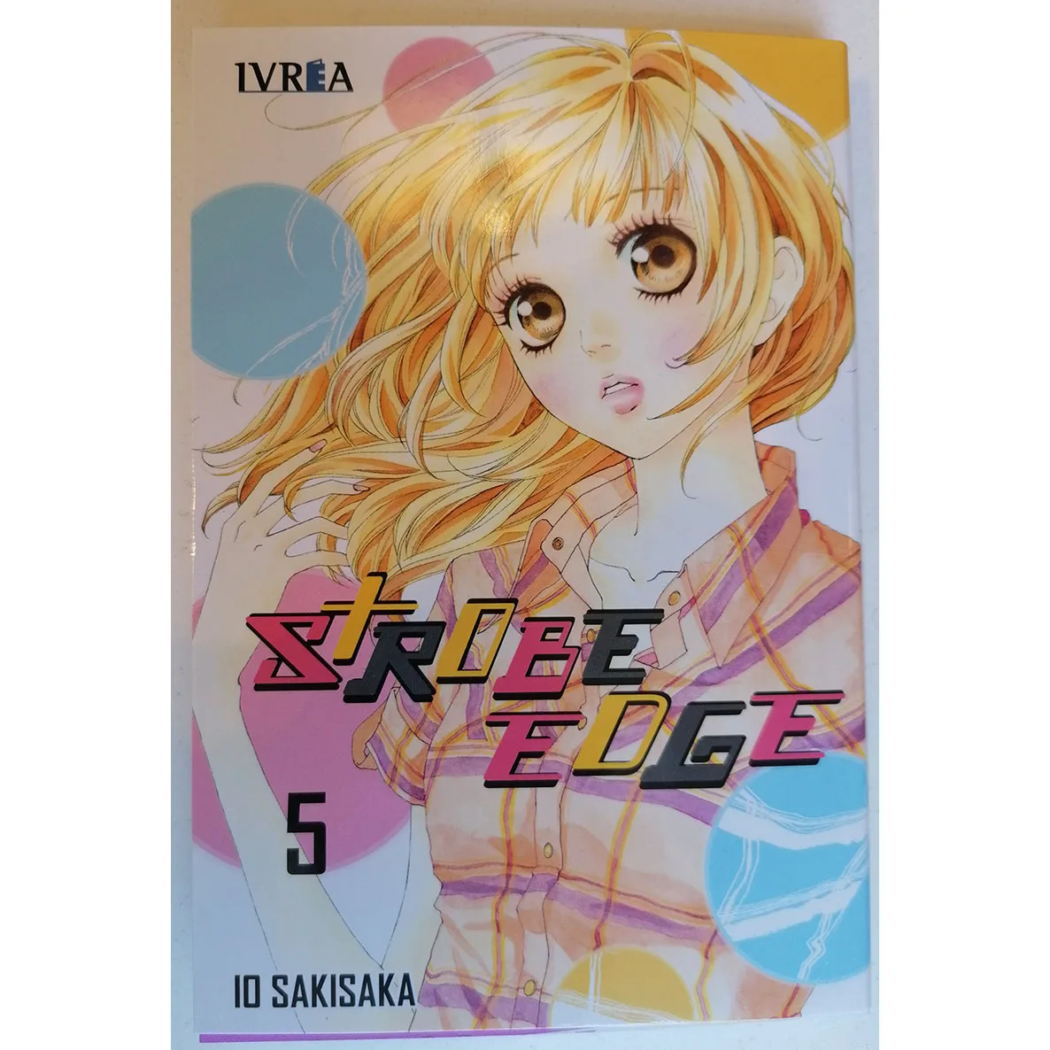 MANGA SHOJO, STROBE EDGE No. 5, year 2021, ED. IVREA, author IO SAKISAKA , COMIC in Spanish, TBEO