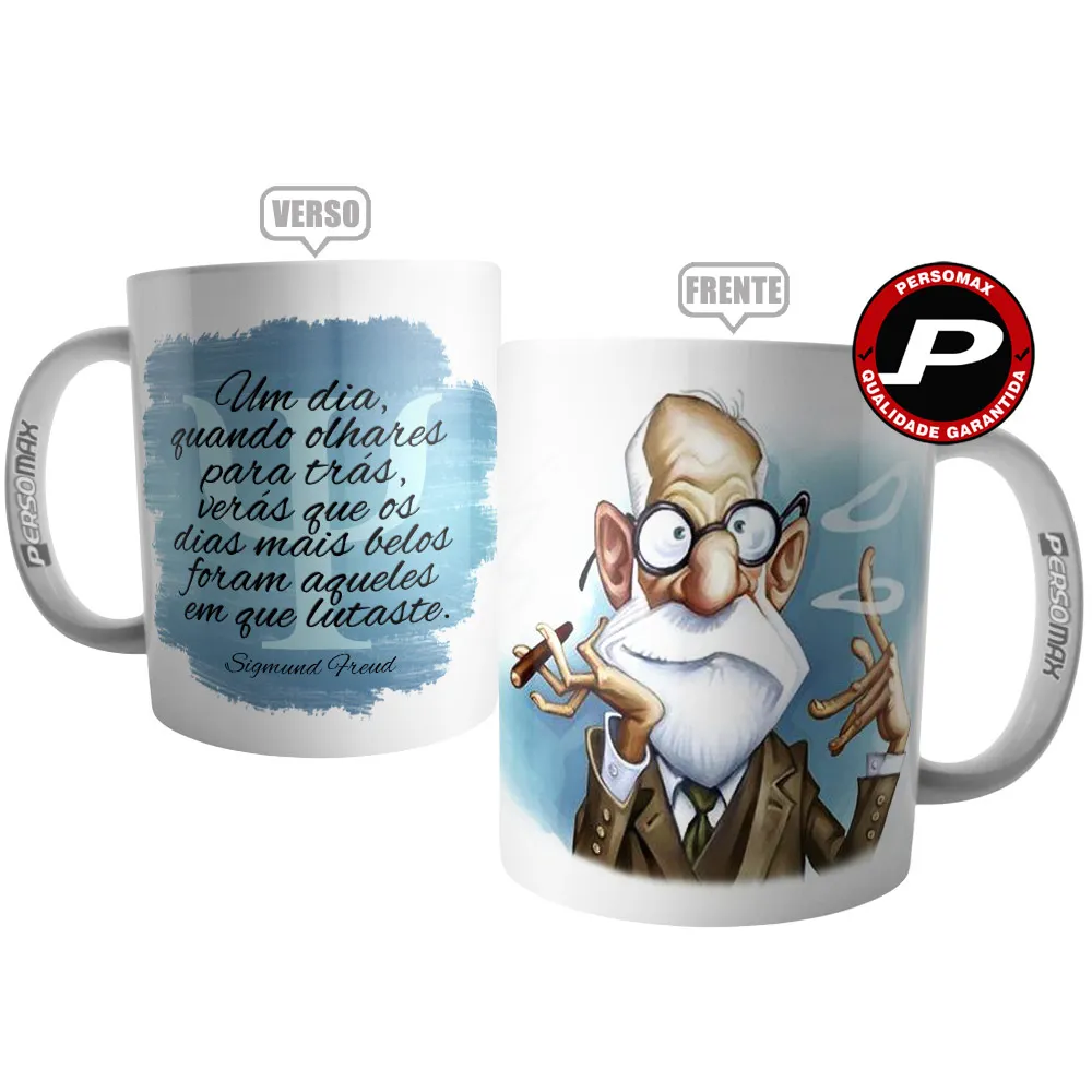 Mug Sentence Sigmund Freud-Coffee Cup Course Profession Psychology Gift Psychologist and Psychologist