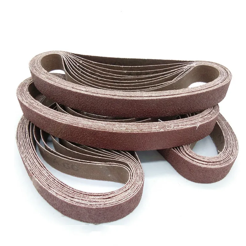 24pcs/set Durable Sanding Belts Abrasive Sanding Screen Band Grit Abrasive Belts Grinding Polishing Tools for Wood Soft Metal