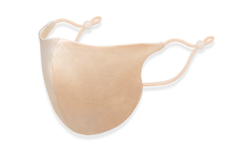 DISANGNI Seide Gesicht Maske für Erwachsene mit Mulberry Seide Atmungs Gesicht Maske für Frauen Glatte, Weiche und Hautpflege, waschbar, Reusab – Detail 17