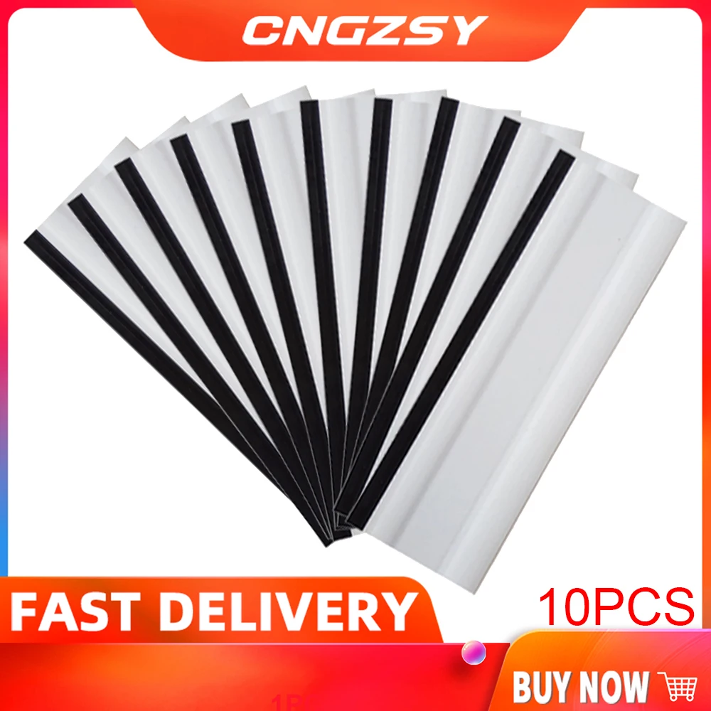 CNGZSY 10pcs Window Film Wrap Tool Water Wiper Cleaner Rubber Scraper Vinyl Squeegee Car Windshield Office Glass Washer 10A29