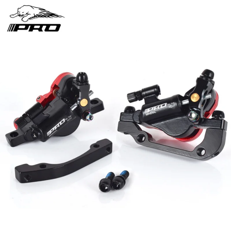

IIIPRO-Oil Brake Rail Line Pull, Aluminum Alloy Disc Brake Caliper, Brake Caliper, Front Rear, A B Pilar, 51mm, 74mm, MTB Part