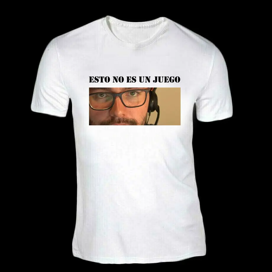 تي شيرت قطن XOKAS هذه ليست لعبة DTG YOUTUBER TWITCH ملابس رجل صبي تيشيرت صيفي