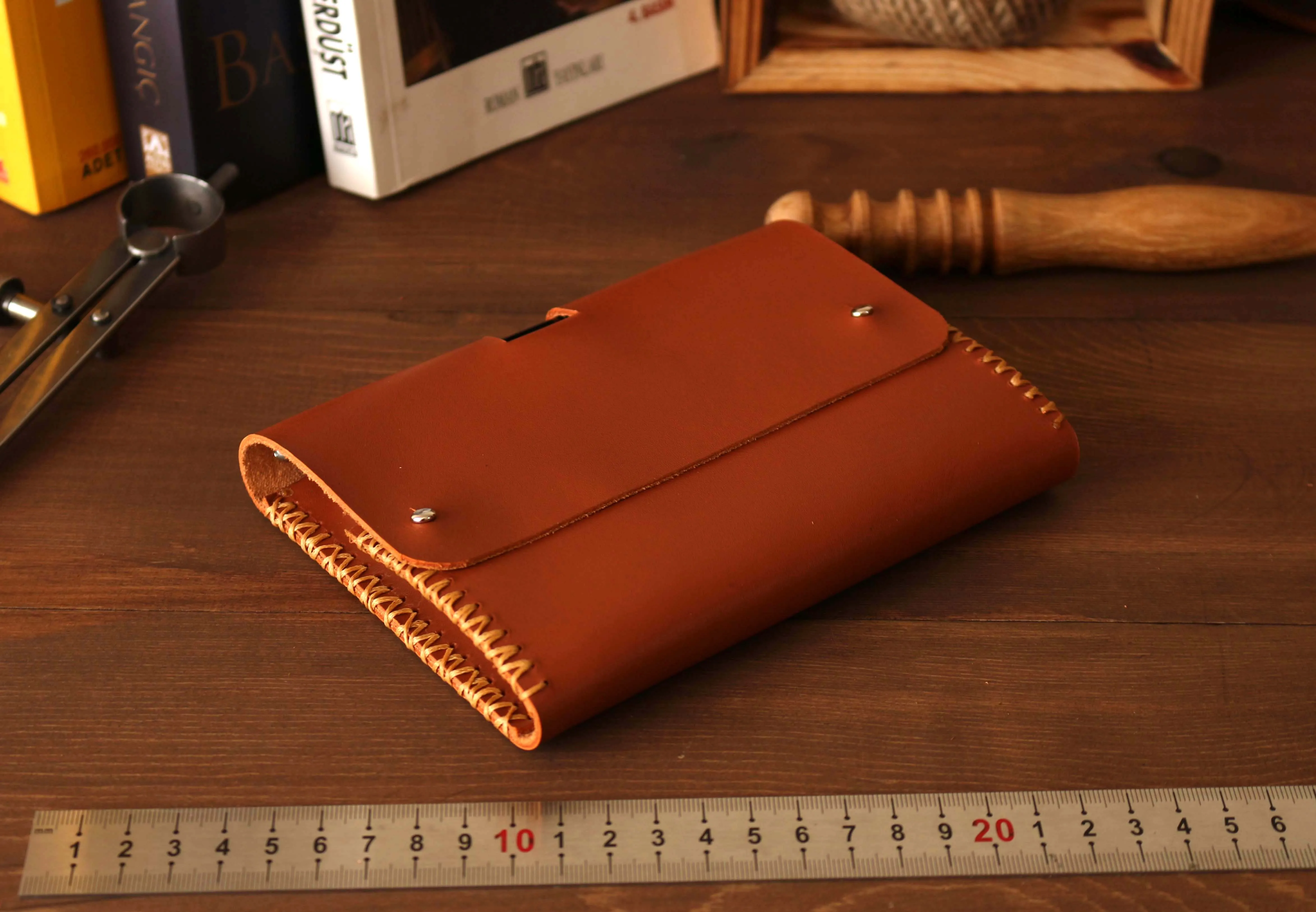 Valuaes Notebook Pen Holder Multipurpose Pencil Card Holder Handmade Genuine Leather made in turkey 2021 top quality