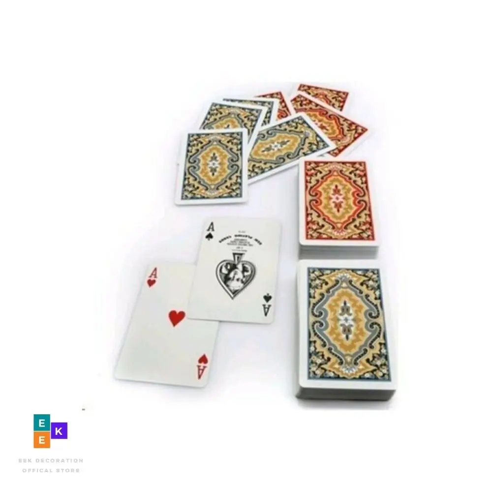 Angora Kem Plastic Game Paper Playing Cards Paper Double Deck Entertainment Game Card