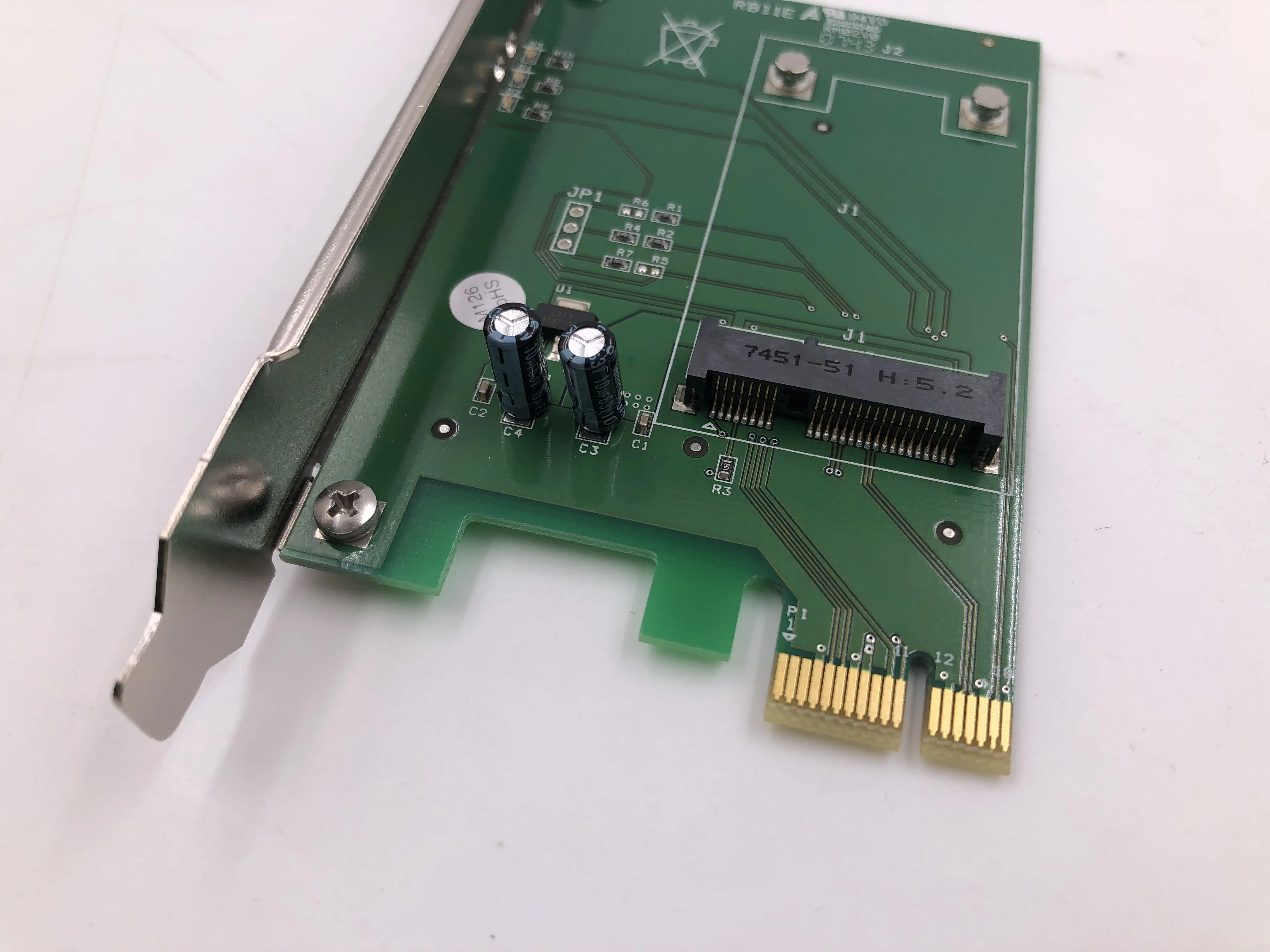 MikroTik RouterBOARD RB11e adapter mPCIe do PCIe