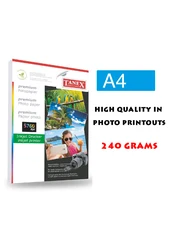 A4 20 sheets of glossy photo paper 150/180/200/240grams with high brightness and high print quality family print photo hobby