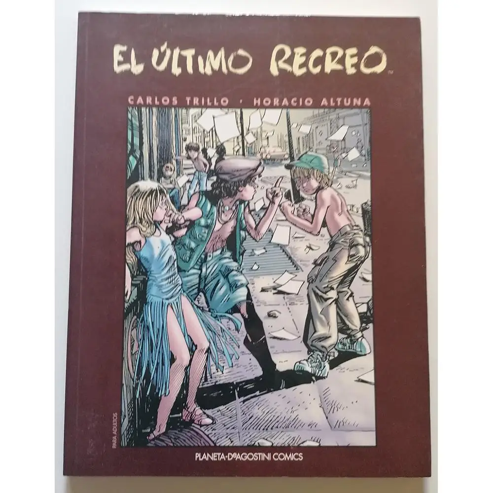 European, last recess, ED. Planet, year 1998, author HORACIO ALTUNA, COMIC BOOK, TEBEO in Spanish, novel GRAFICA