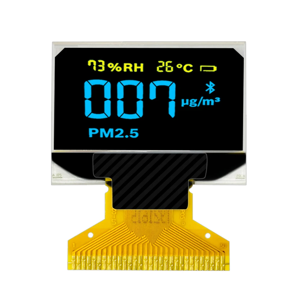 Taidacent 128 * 64 SSD1306 0.96 Inch Welding 30PIN Display White, Blue, Dual Color LCD COG Display Monochrome OLED Display