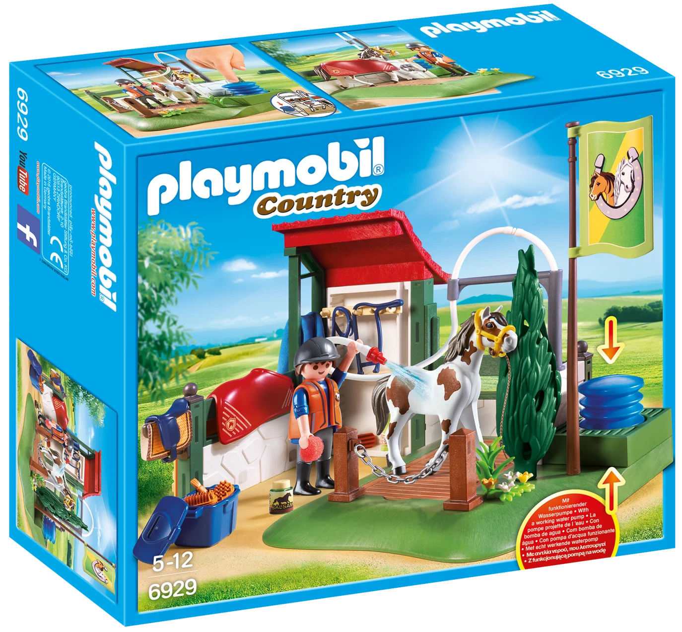 Playmobil Horse Grooming Station, 6929, original, toys, kids, girls, gifts, collector, figures, dolls, shop, with box, new, man, woman, official license