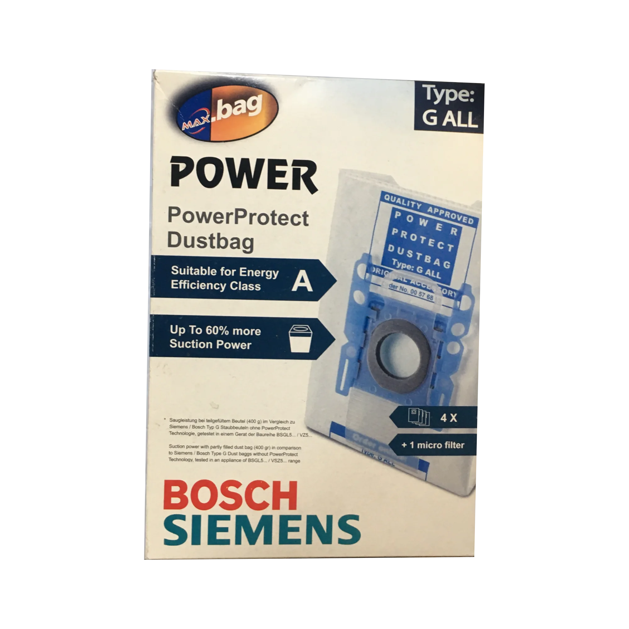 Fiber Not Wowen  Dust Bag Five Layer Vacuum Bag boxed For Bosch  type G All  Madeın TURKEY