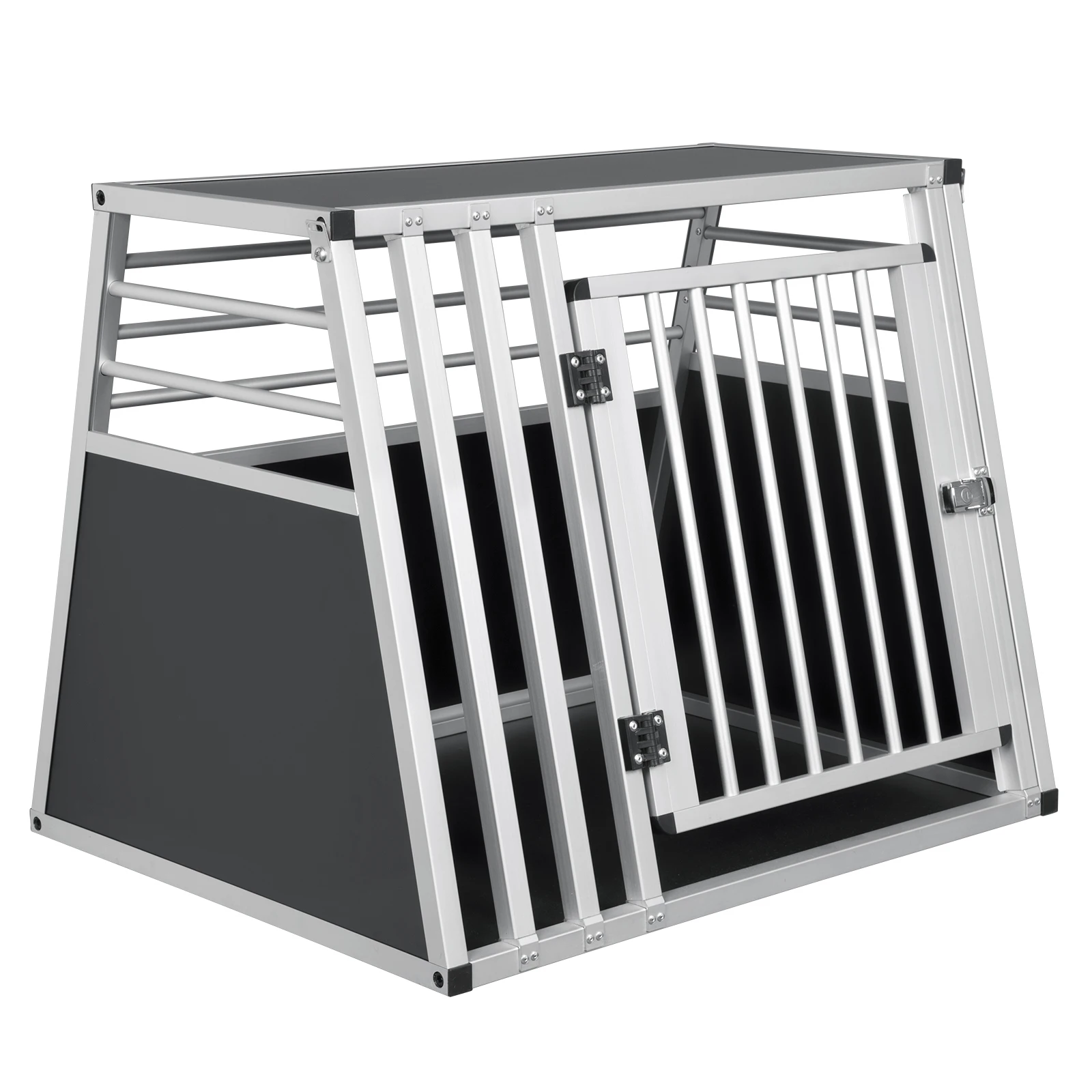 Aluminium Hondendraagtas Kooi Transport voor Katten Honden Ademende Huisdieren Kooi Auto Reizen Transport Huisdier Huizen Tent Hondenbenodigdheden