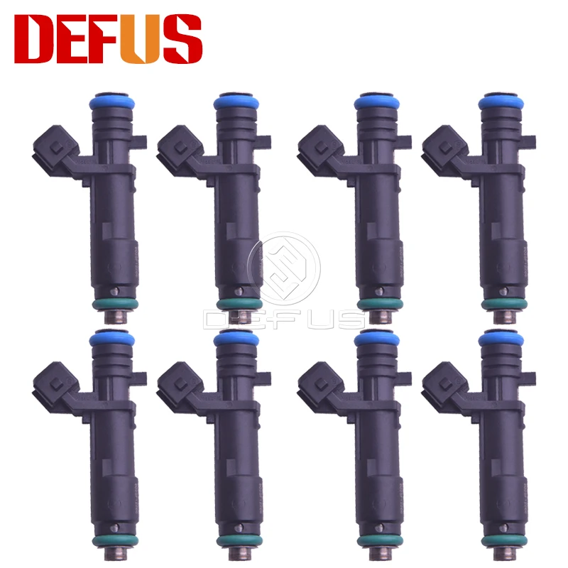 DEFUS 8X Fuel Injector Nozzle OE 25194429 For Chev-rolet Spark Aveo 1.0L 1.2L 2011-2016 25186566 96800843 High Quality Bico