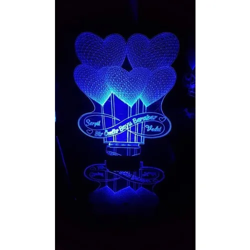 Life Design Gift 3D Night Light Valentine Special Model 1