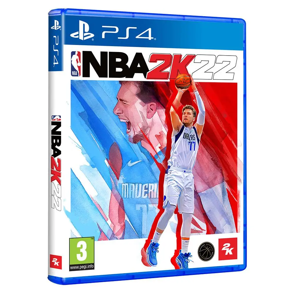 NBA 2K22 PS4 Game Closed Case CD Game NBA 2022