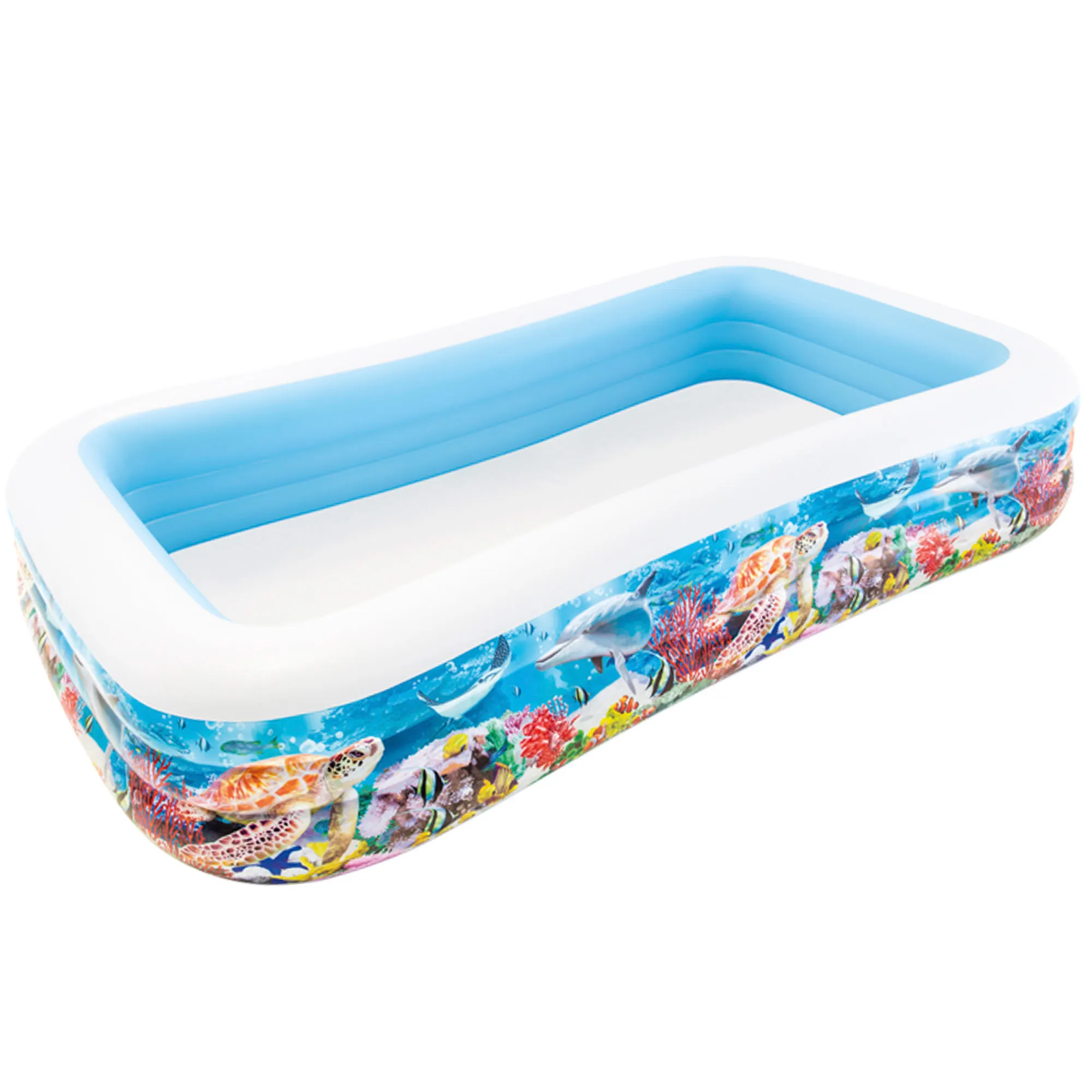 Tropical intex Inflatable pool 305x183x56 cm - 1020 litres, children's inflatable pool, children's pool, summer toys, outdoor toys, outdoor playground, pool games, INTEX pools