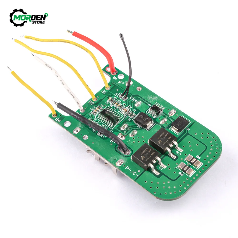 Carte de Protection de charge de batterie au Lithium Li-Ion, Module BMS pour accessoires d'outils électriques