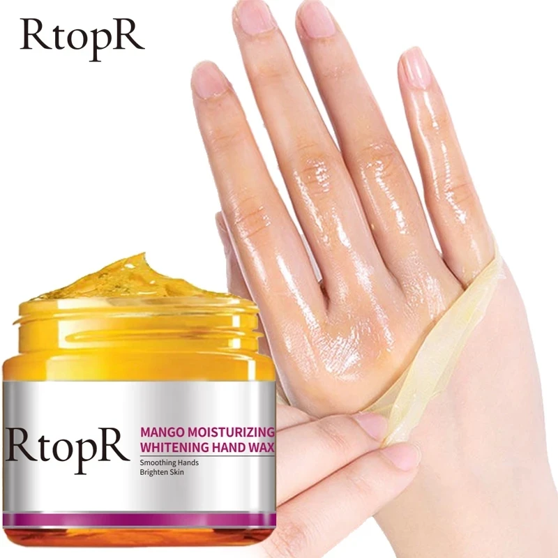 

Mango Moisturizing Hand Wax Whitening Skin Hand Mask Repair Exfoliating Calluses Film Anti-Aging Hand Skin Cream 50g