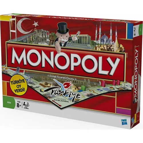 MONOPOLY Turkey Turkish Language Boardgame Special Edition Fast Delivery