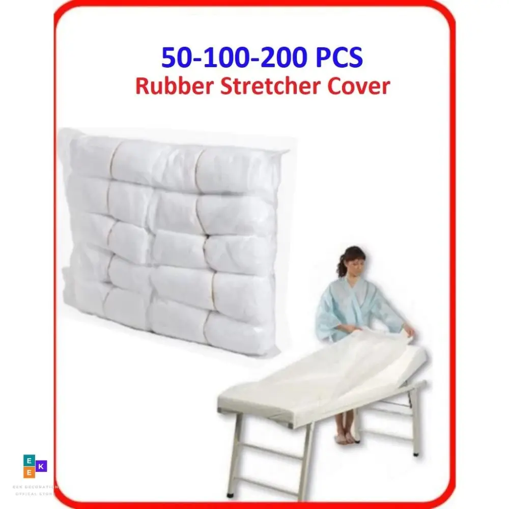 Disposable Tissue/Poly Flat Stretcher Sheets Underpad Cover Fitted Massage Table Beauty Care Accessories 80x220cm