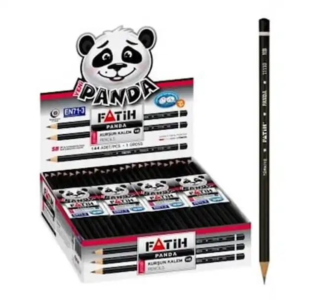 FATİH PANDA ROUND PENCIL 12'Lİ PACKAGE 439608229