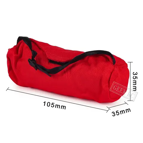 1:10 Skala Tillbehör Mini Leksaksryggsäck Handväska Duffelväska för RC Crawler SCX10 TRX4 1/12 WLP D12 C24 MN 99S D90 ZP1001 8 best sales RC-bilväska - №6