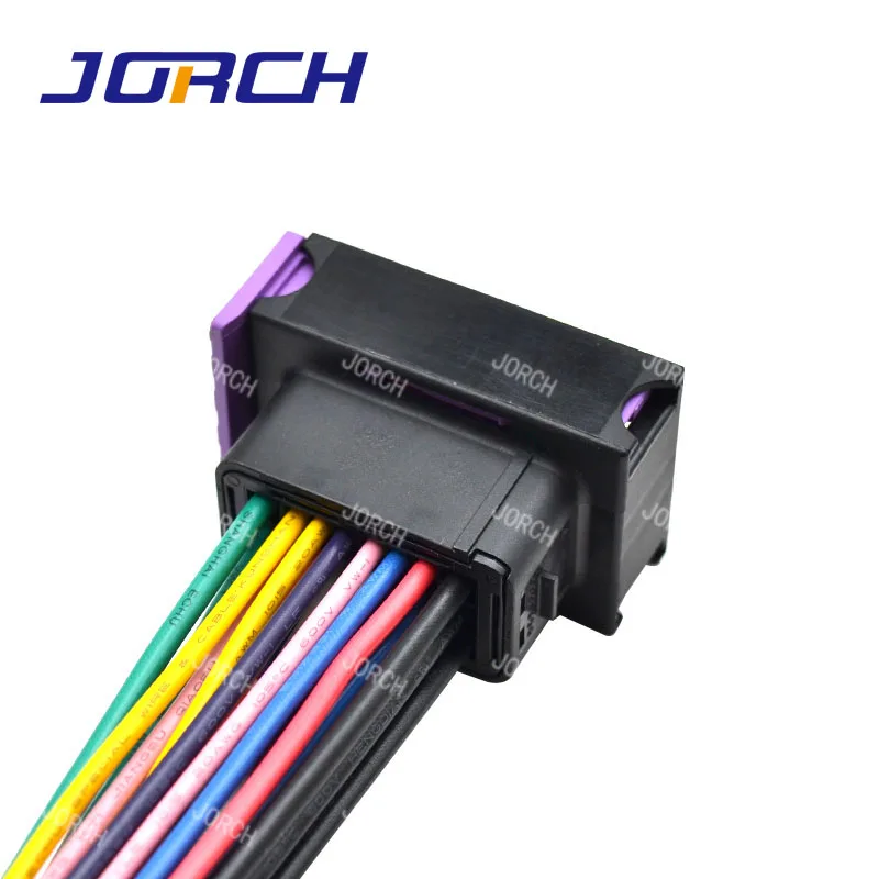1 set 24 pin way automotive electrical ecu wiring harness cng connector socket with 15cm cable 211PC249S0005