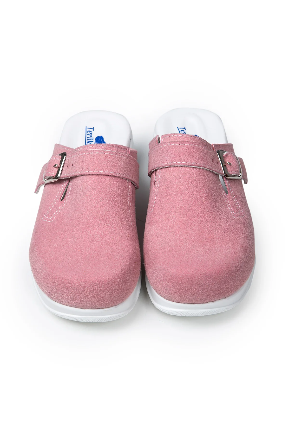 Pink Nubuck Orthopedic Sabo Slippers 2023 New Women Comfortable Comfort Nurse Doctor Hospital Orthopedic Cook Work Slippers