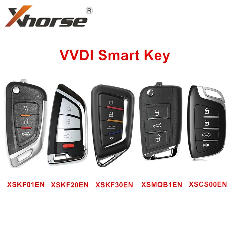 

Универсальный дистанционный смарт-ключ Xhorse VVDI с функцией приближения XSKF01EN XSMQB1EN XSCS00EN XSKF20EN XSKF30EN для ключей VVDI