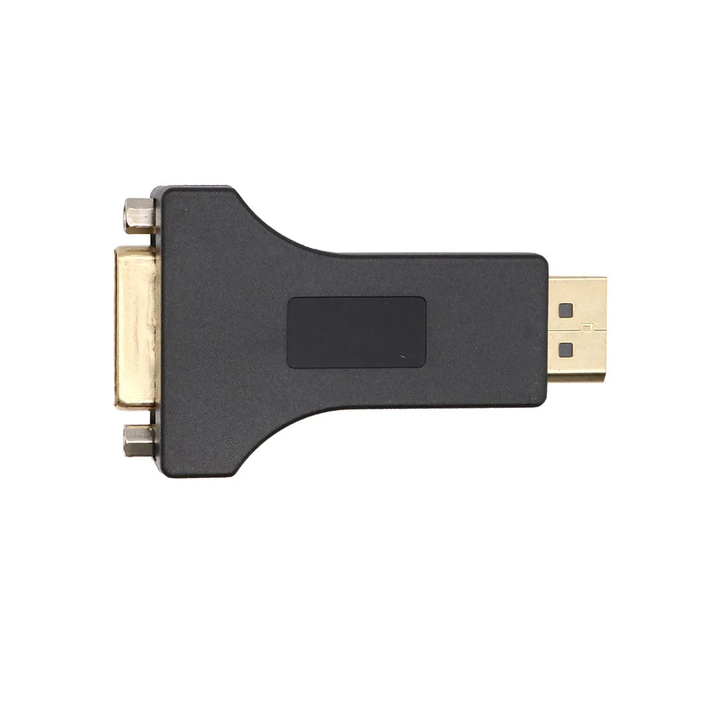 DP to DVI-I(24+5) 1080p DisplayPort to DVI-I Converter Male to Female Adapter DPv1.1 10.8Gbps Accept wholesale