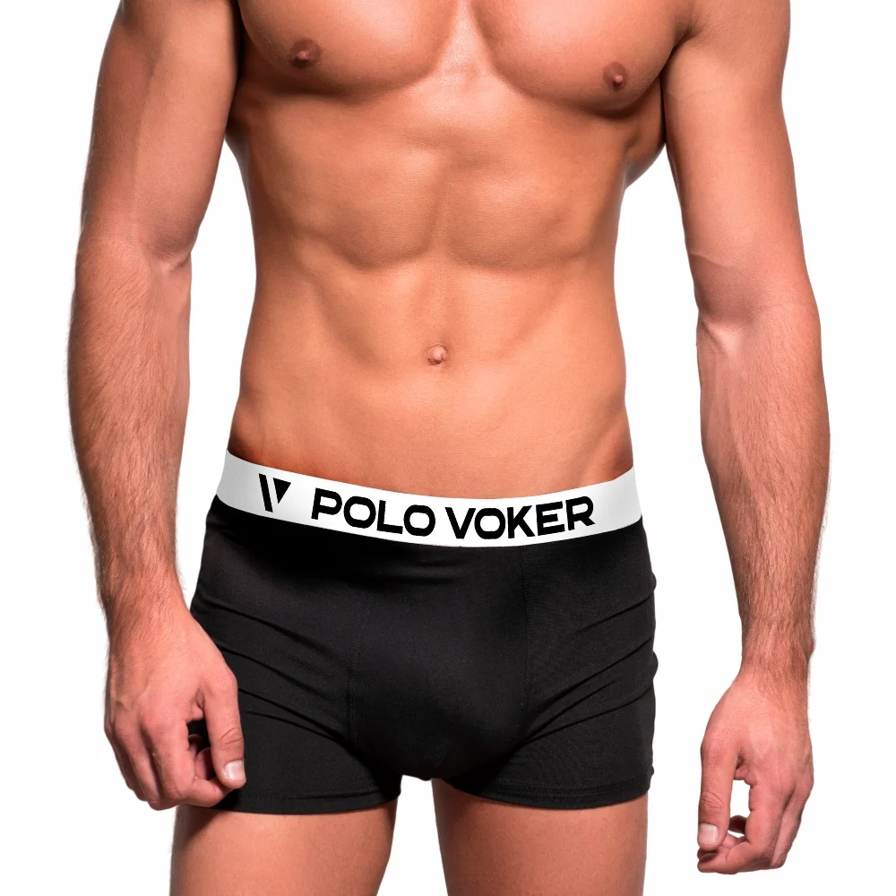 Underwear Boxer Polo Voker Original Microfiber Smooth and Printed Resale Wholesale