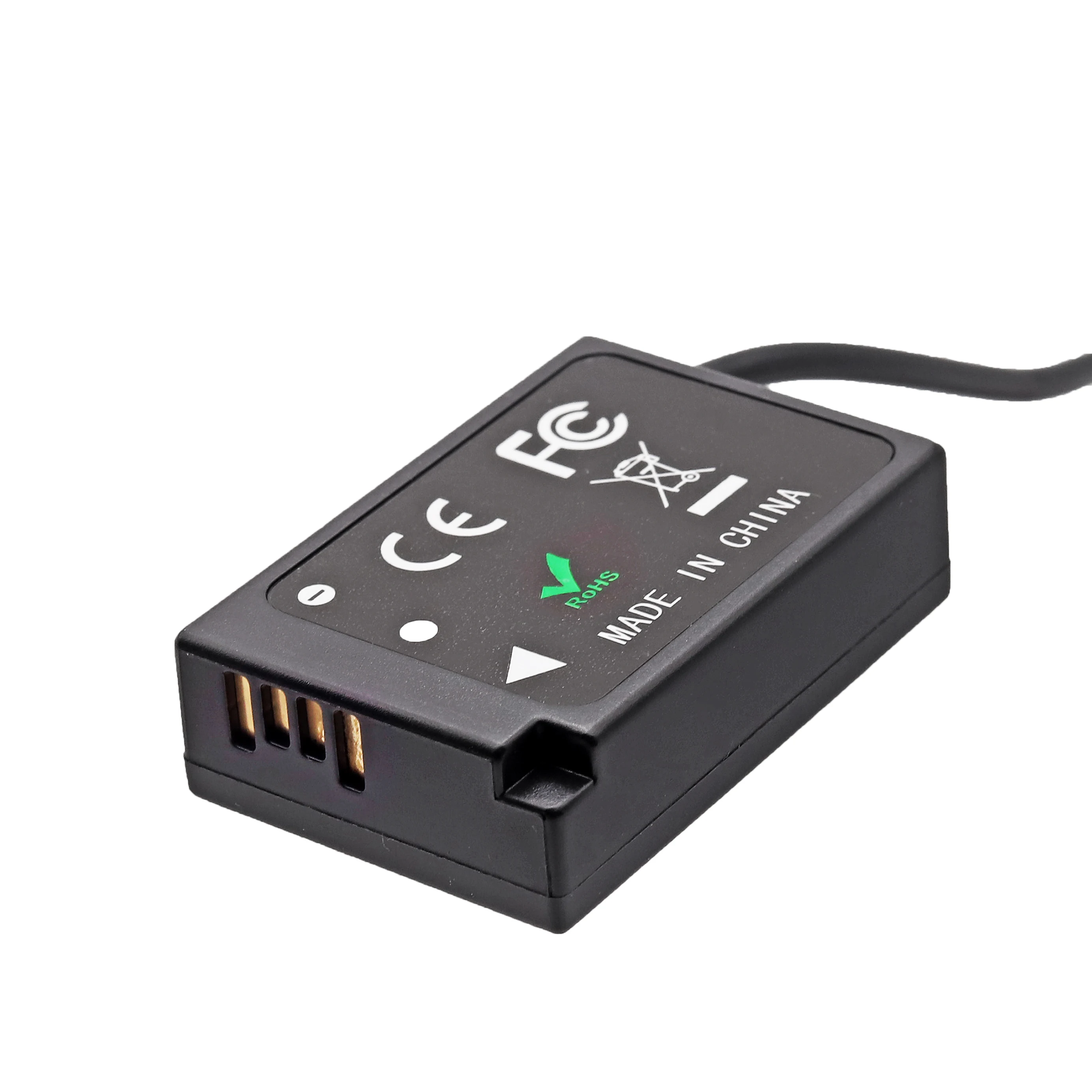 DR-E18 Dummy Battery DC Coupler Half Decoding for LP-E17 battery for Canon 77D/200D/750D/760D/800D/M3/M5/M6 etc.