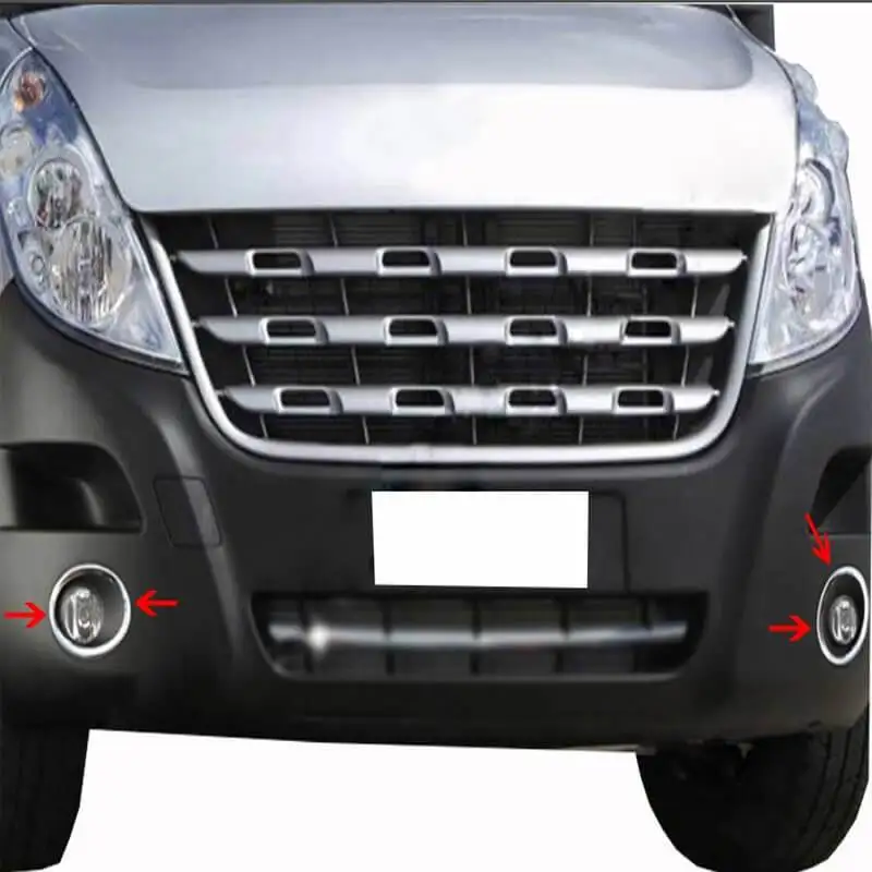 Fog light Frame Chrome fog light, car fog light frame up for Renault Trafic III 2015 -2020