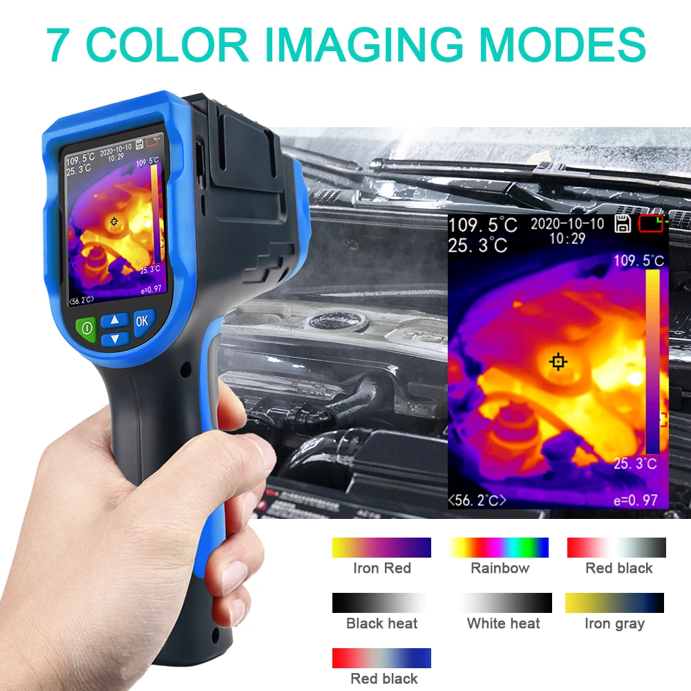 Noyafa – caméra d'imagerie thermique industrielle pour la réparation, NF-523 x 320 pixels, infrarouge, détection thermique domestique,-40 °C ~ 240 °C, 330